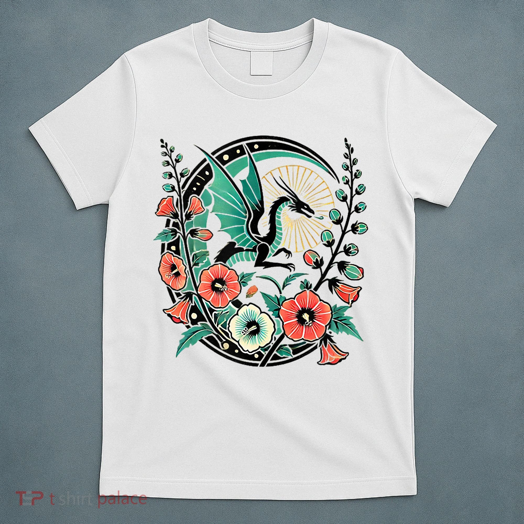 Vintage Dragon Illustration Dragon Lovers T-Shirt