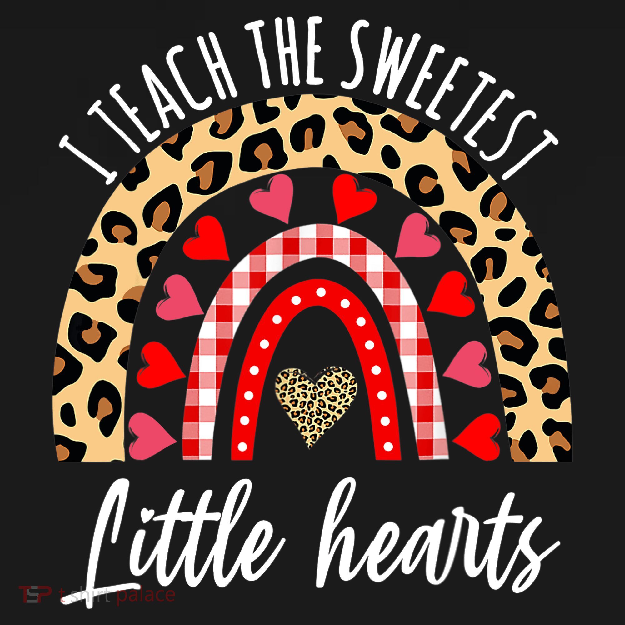 Valentines Day I Teach The Sweetest Little Hearts Teacher Ornament