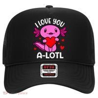 Valentines Day I Love You Alotl Axolotl Hat thumb 0