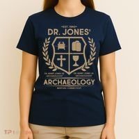 Vintage Dr. Jones Archaeology EST 1940 T-Shirt thumb 4