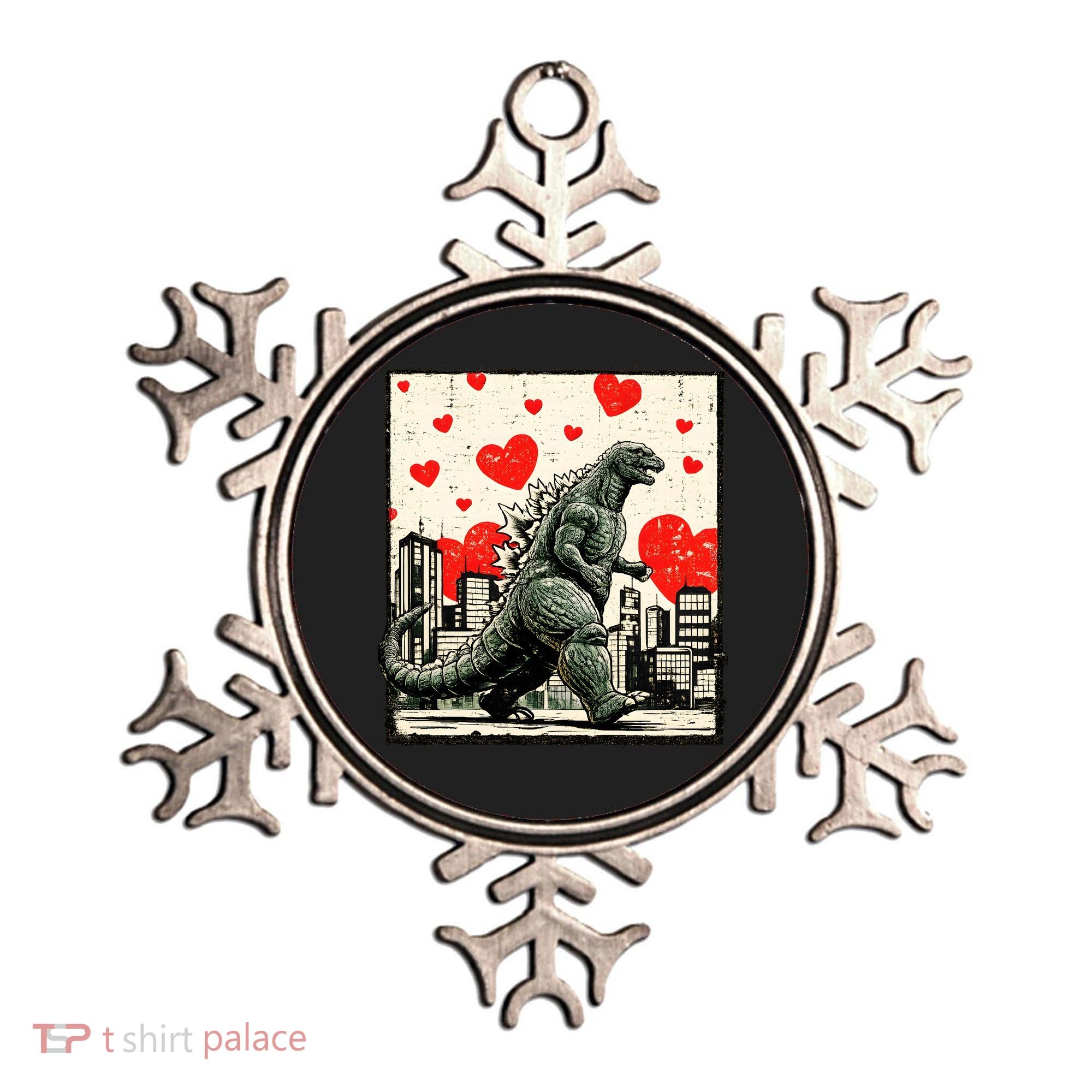 Valentine's Day Japanese Monster Hearts Kaiju Ornament