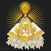 Virgen de Juquila Oaxaca, Mexico Beanie thumb 2