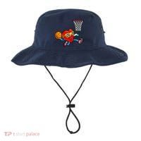 Valentines Day Kids Boys Men Heart Dunking Basketbal Bucket Hat thumb 0