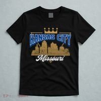 Vintage Distressed Kansas City Missouri City Skyline T-Shirt thumb 5