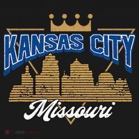 Vintage Distressed Kansas City Missouri City Skyline T-Shirt thumb 7