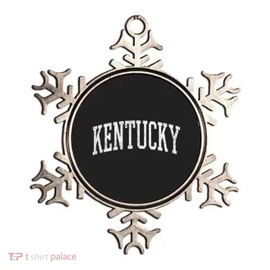 Varsity Distressed Kentucky Ornament