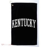 Varsity Distressed Kentucky Golf Towel thumb 0