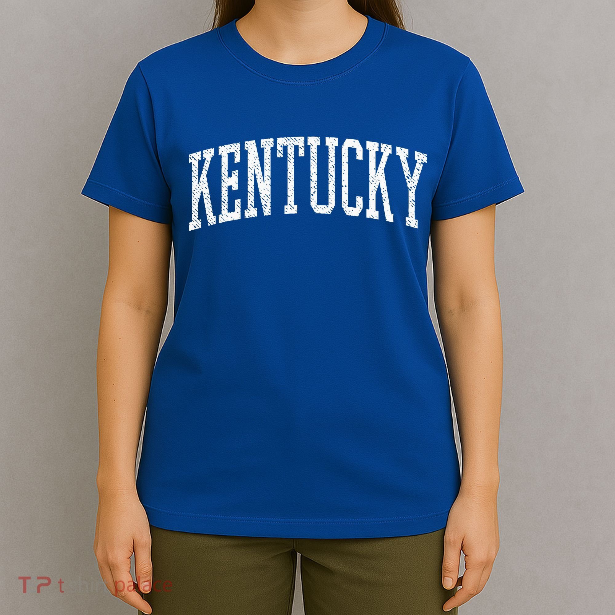 Varsity Distressed Kentucky T-Shirt