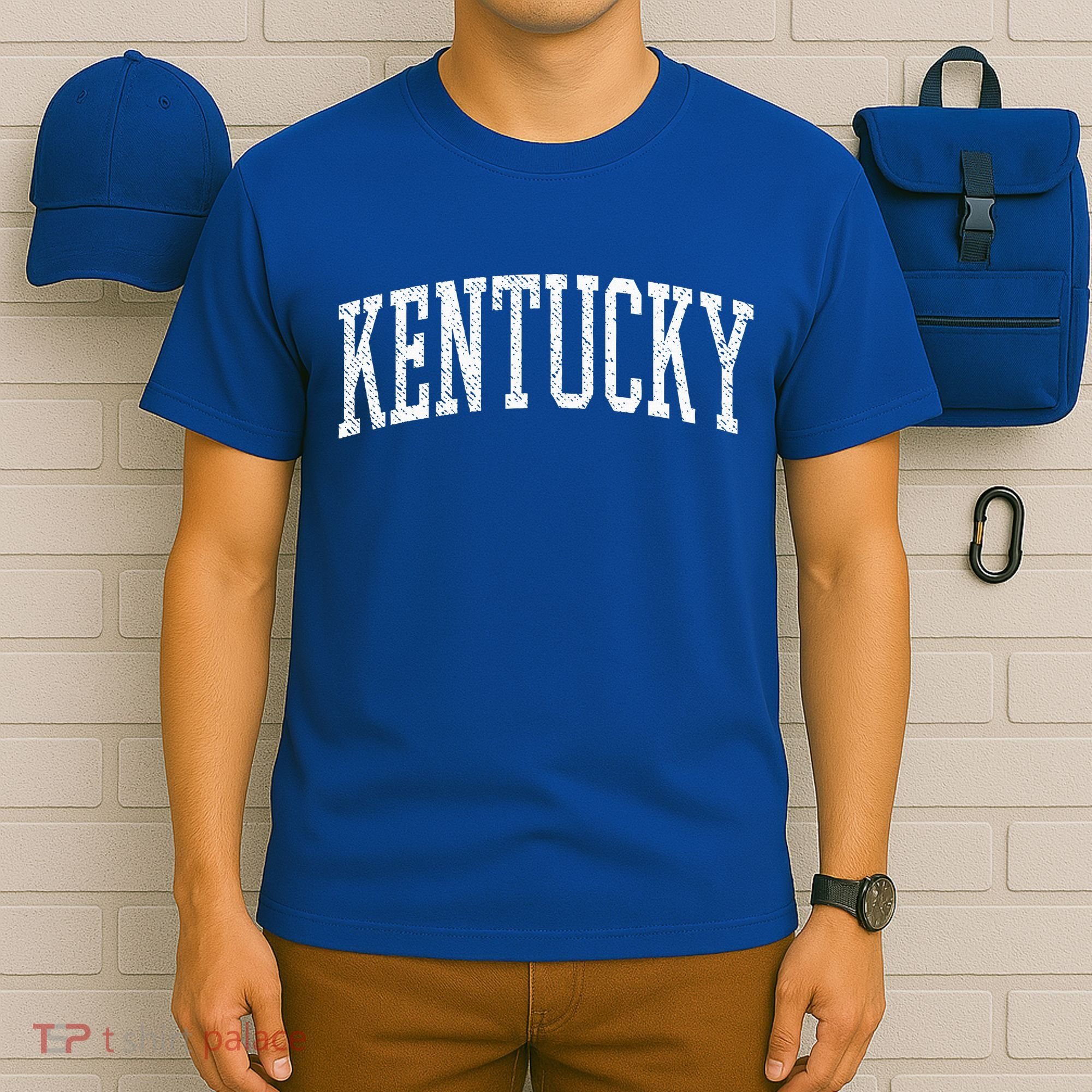 Varsity Distressed Kentucky T-Shirt