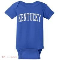 Varsity Distressed Kentucky Baby Bodysuit thumb 0