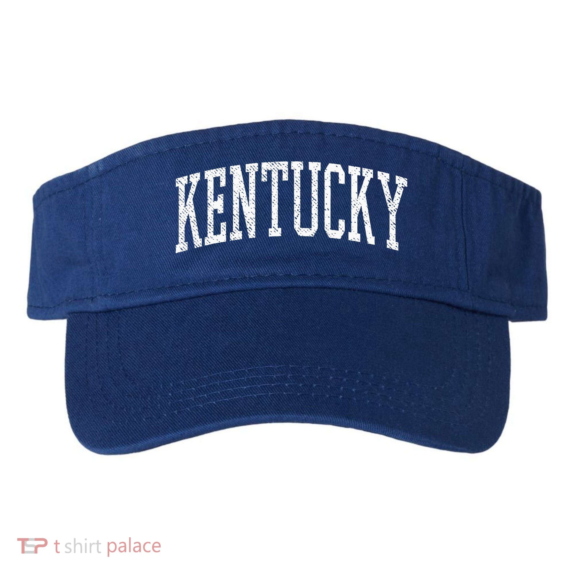 Varsity Distressed Kentucky Visor