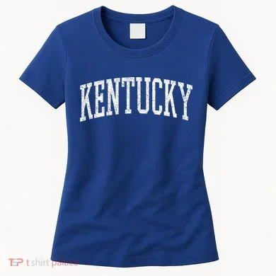 Varsity Distressed Kentucky Women's T-Shirt