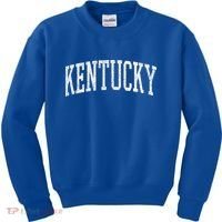 Varsity Distressed Kentucky Kids Sweatshirt thumb 0