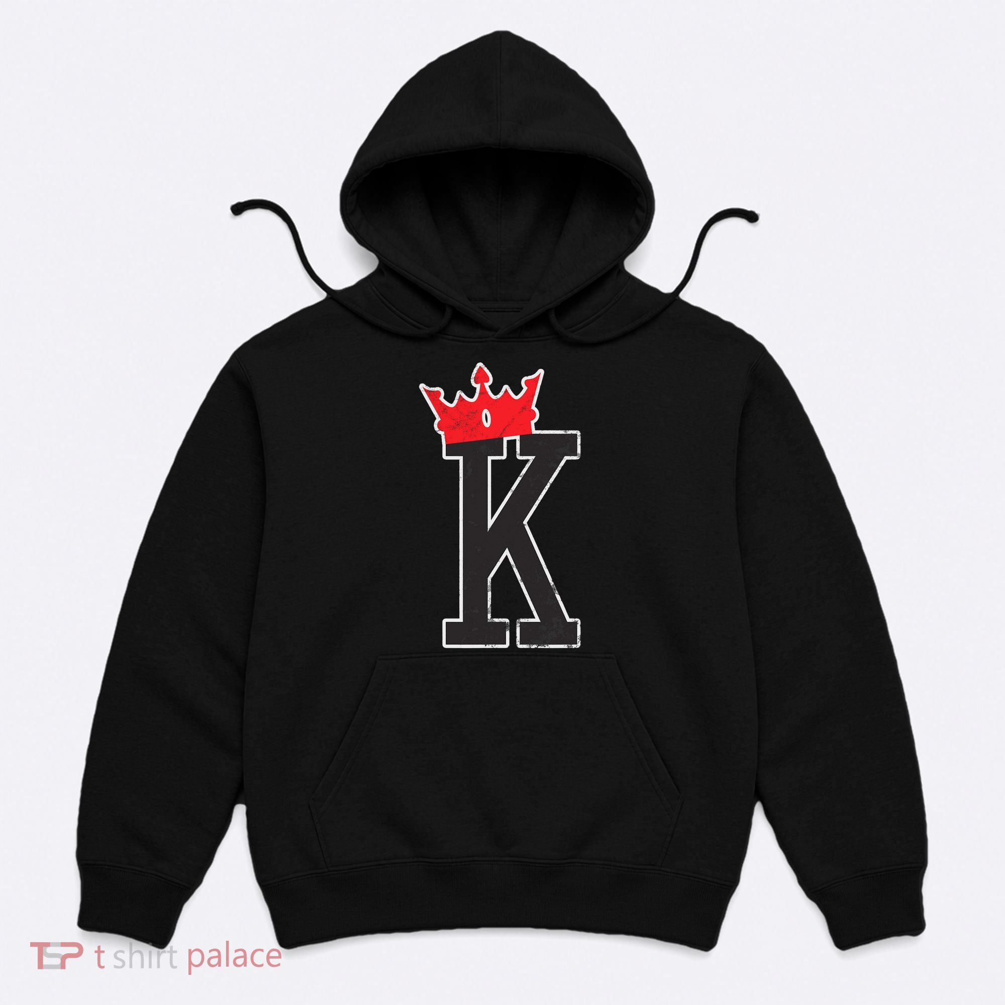Vintage Distressed Look Playing Card Poker Hoodie