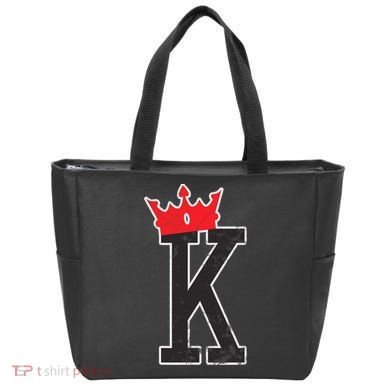Vintage Distressed Look Playing Card Poker Tote Bag