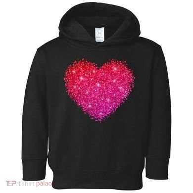 Valentines Day Love Heart Cute Romantic Gift Toddler Hoodie