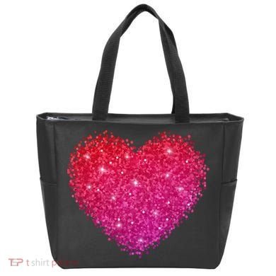 Valentines Day Love Heart Cute Romantic Gift Tote Bag