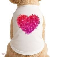 Valentines Day Love Heart Cute Romantic Gift Doggie Tank thumb 0