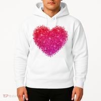 Valentines Day Love Heart Cute Romantic Gift Hoodie thumb 2