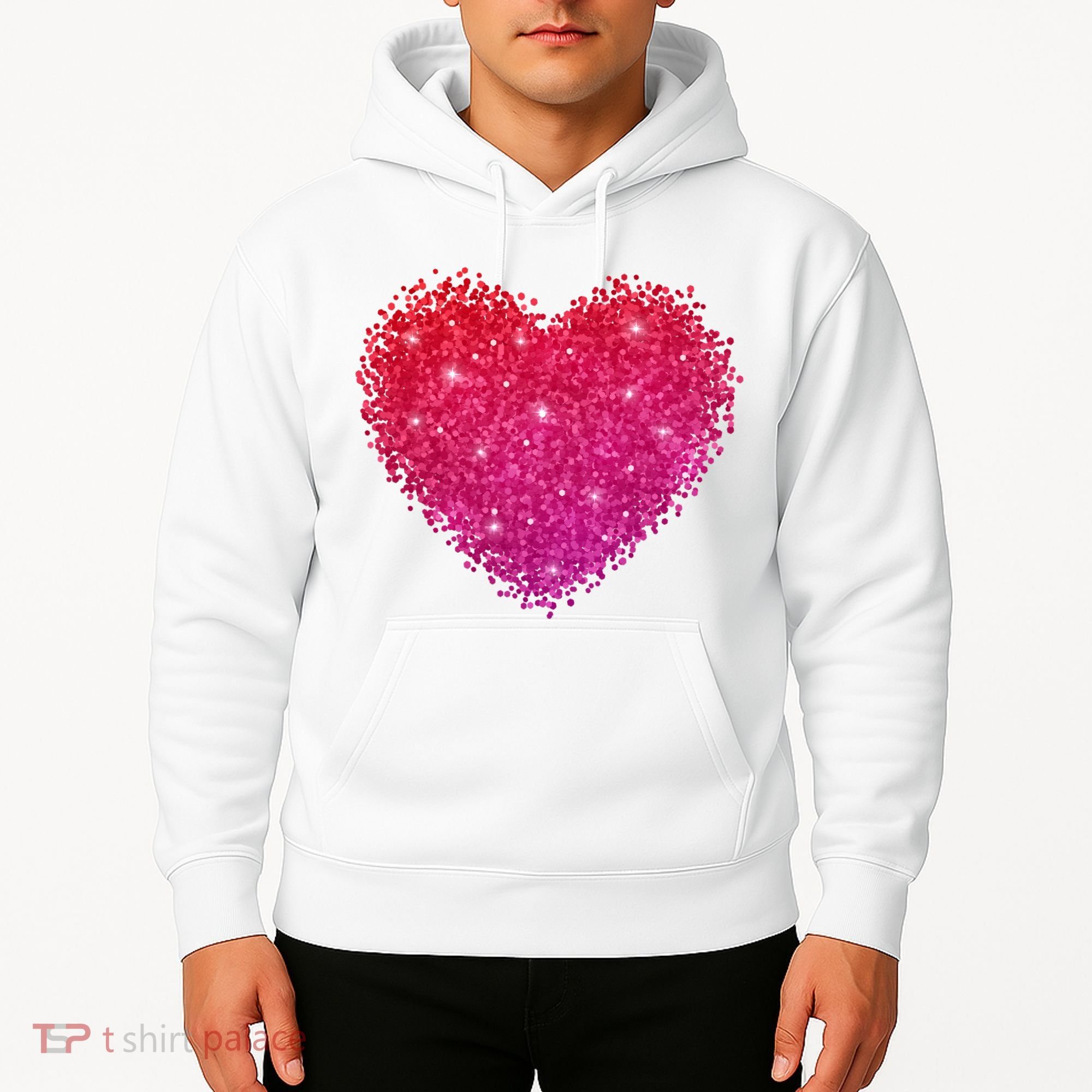 Valentines Day Love Heart Cute Romantic Gift Hoodie