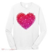 Valentines Day Love Heart Cute Romantic Gift Long Sleeve Shirt thumb 0