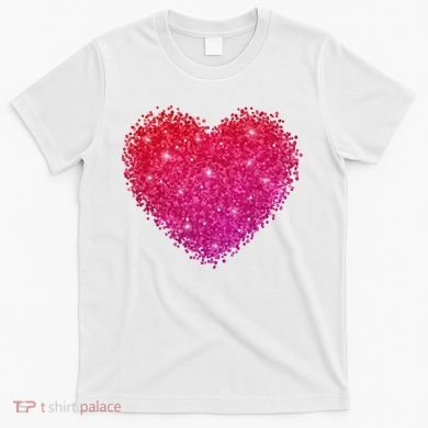 Valentines Day Love Heart Cute Romantic Gift T-Shirt