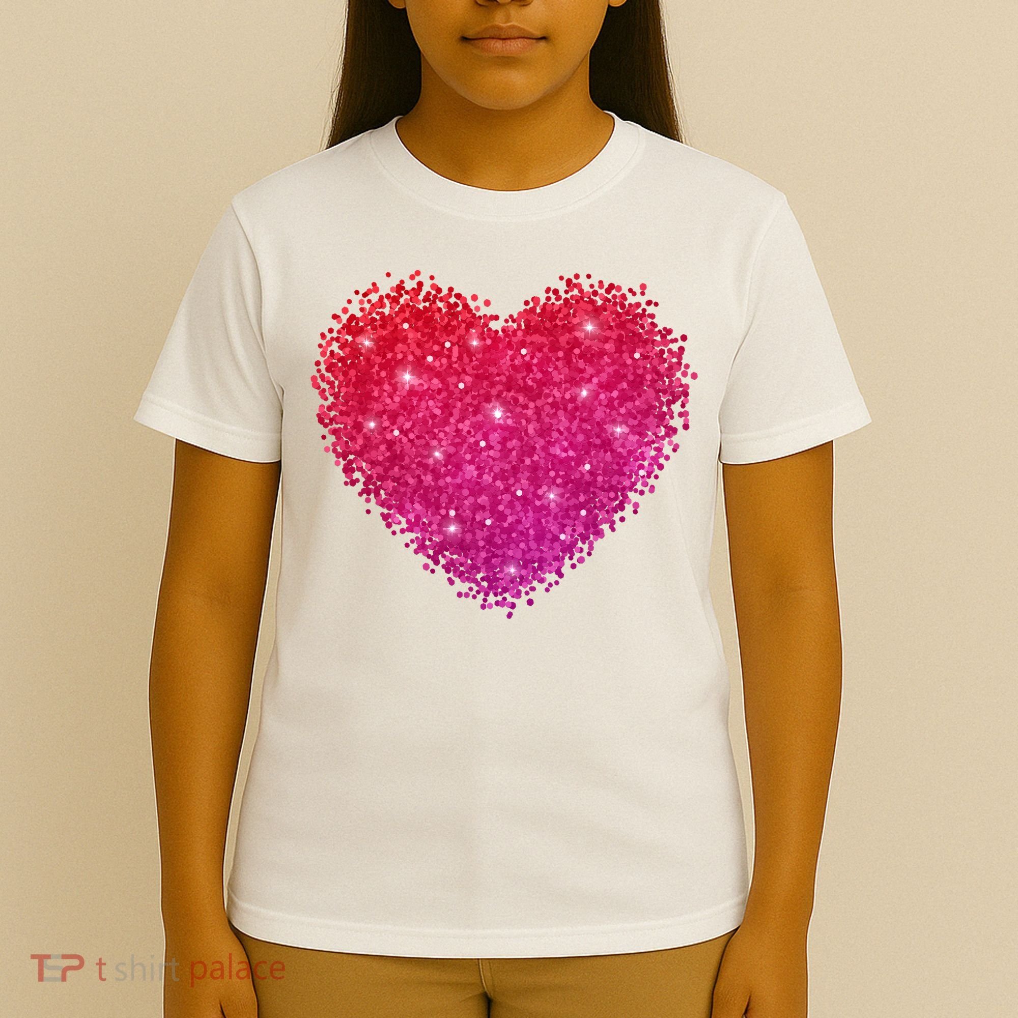 Valentines Day Love Heart Cute Romantic Gift T-Shirt