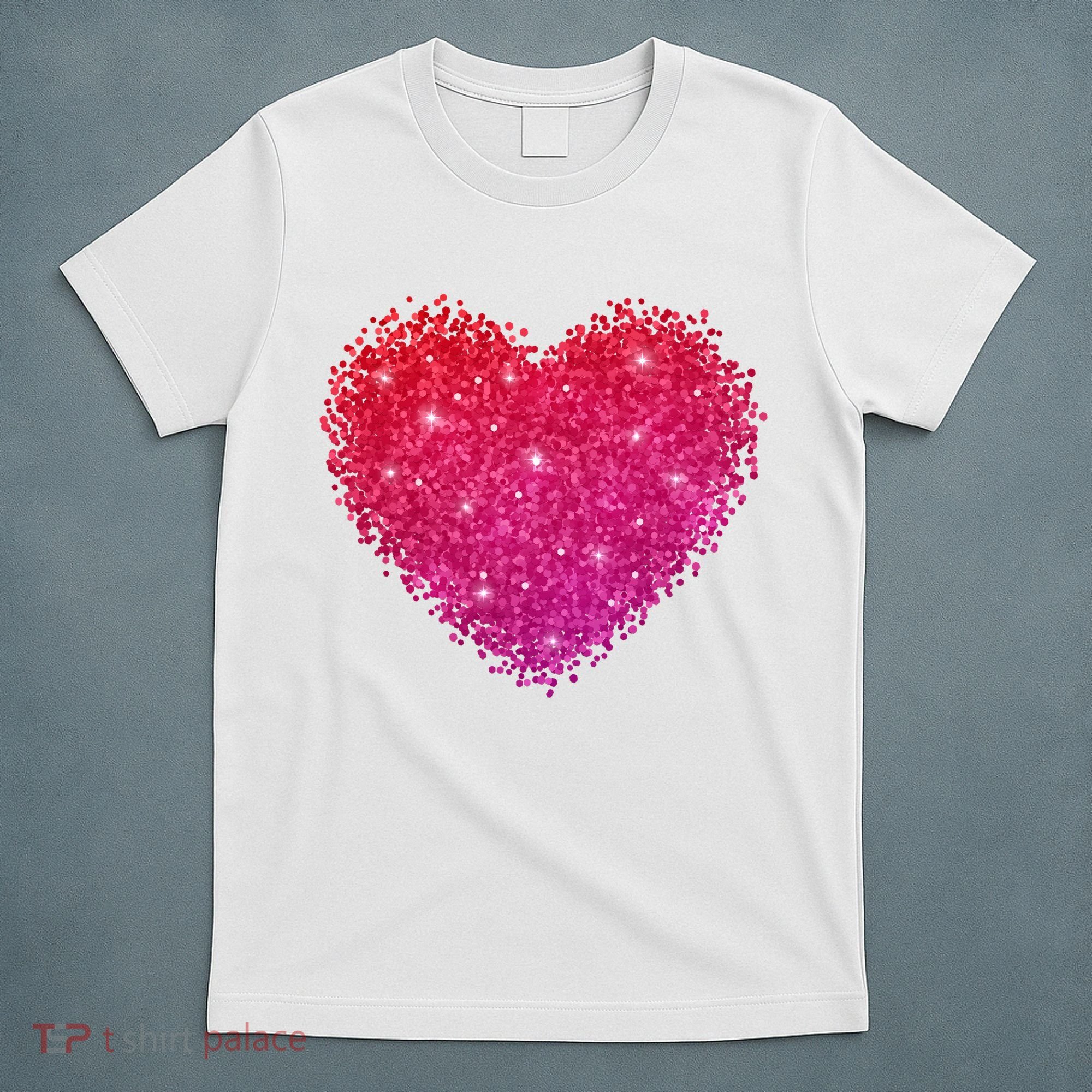 Valentines Day Love Heart Cute Romantic Gift T-Shirt