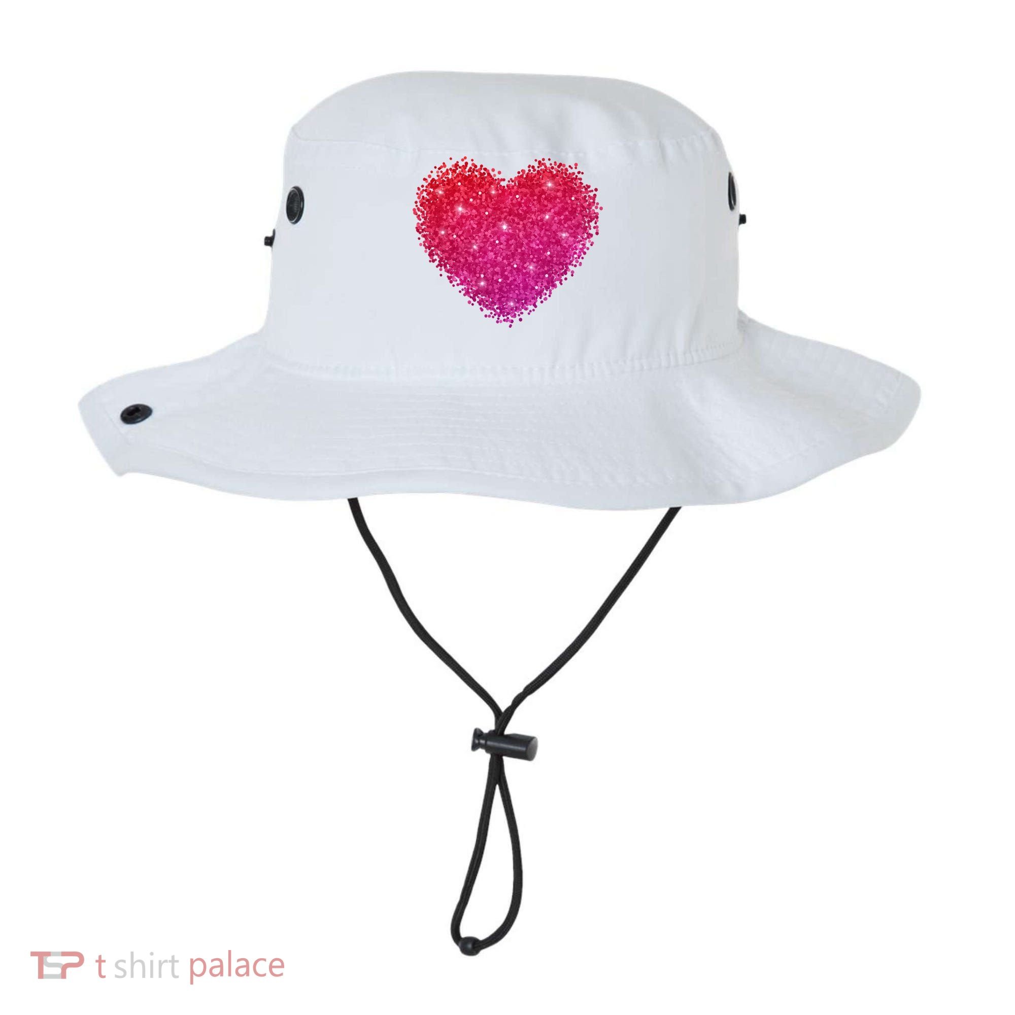 Valentines Day Love Heart Cute Romantic Gift Bucket Hat