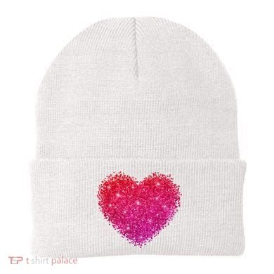 Valentines Day Love Heart Cute Romantic Gift Beanie