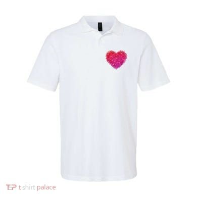 Valentines Day Love Heart Cute Romantic Gift Polo