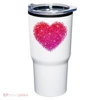 Valentines Day Love Heart Cute Romantic Gift Tumbler thumb 0