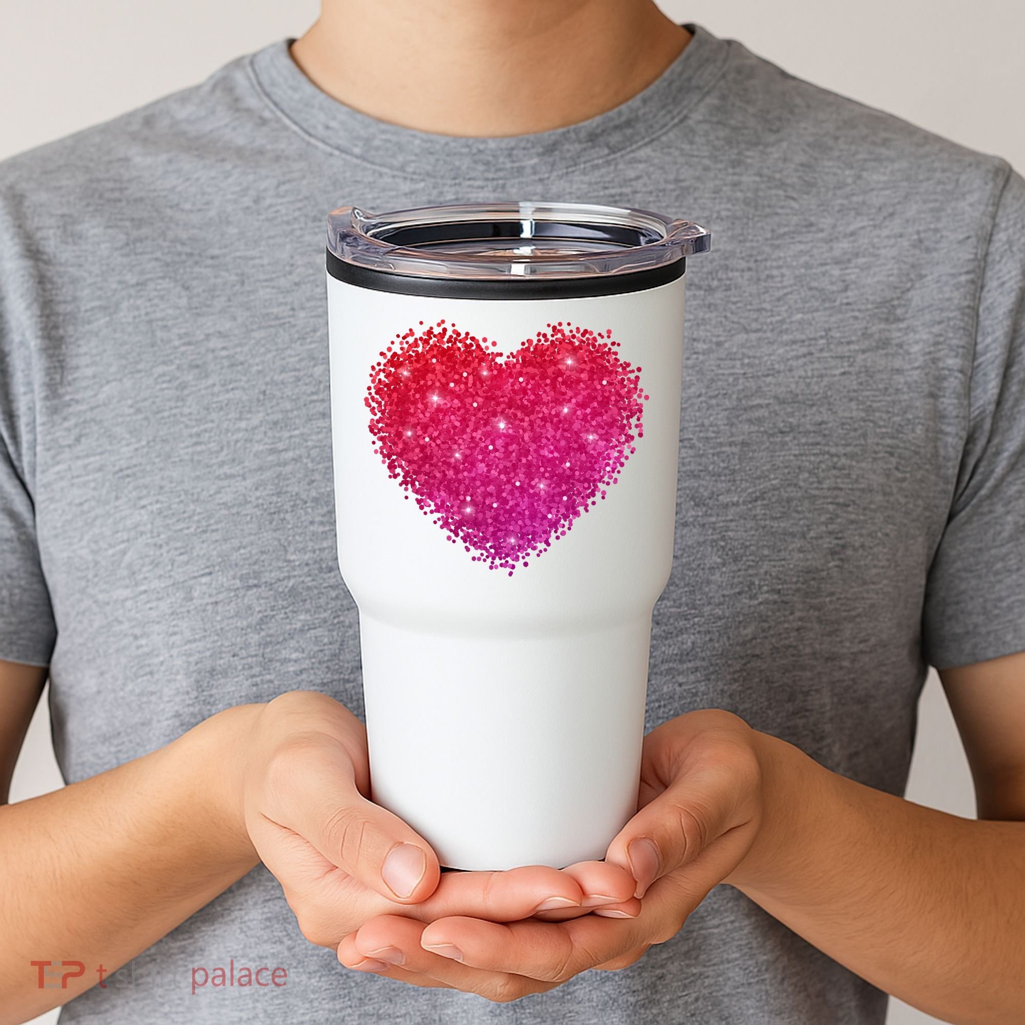 Valentines Day Love Heart Cute Romantic Gift Tumbler