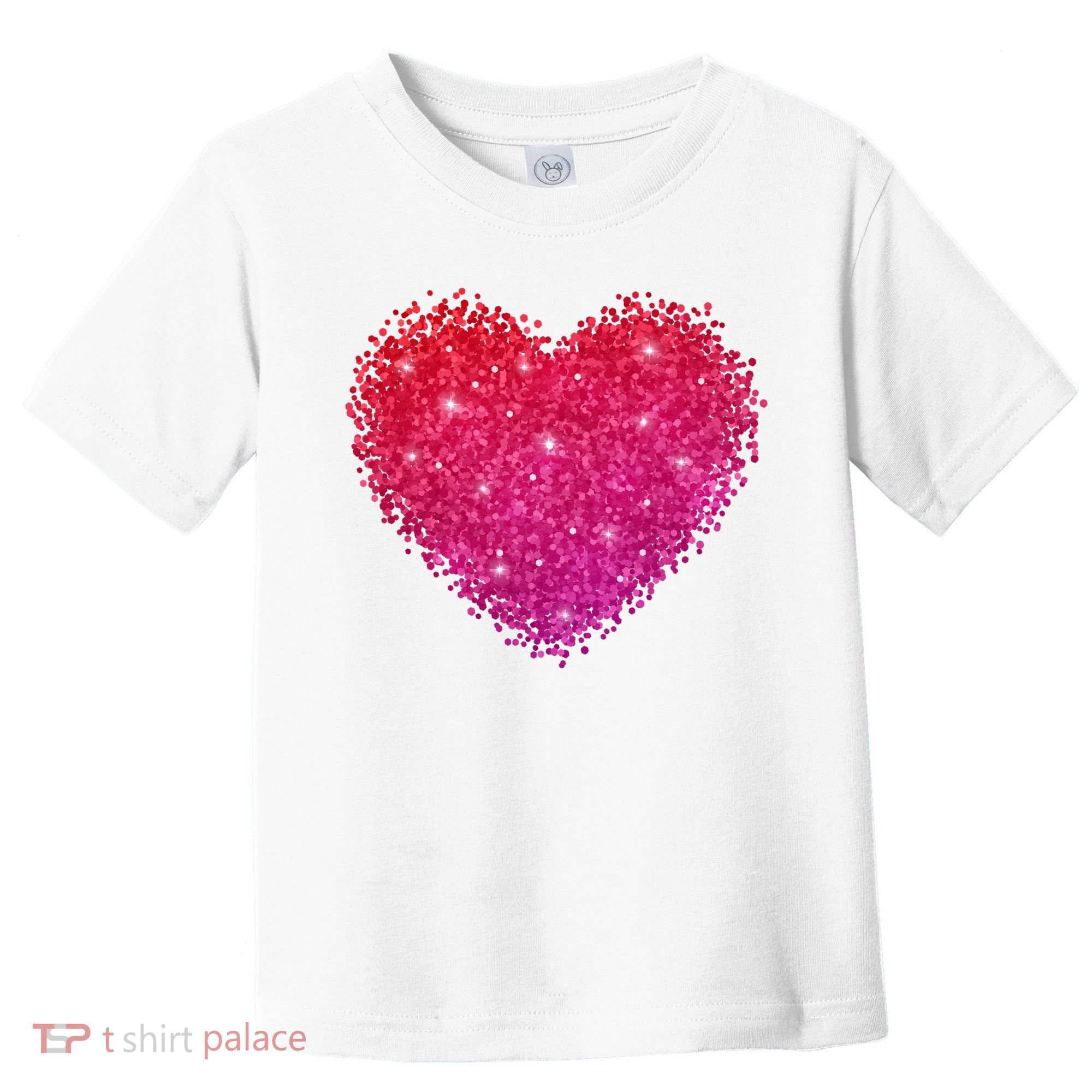 Valentines Day Love Heart Cute Romantic Gift Toddler T-Shirt