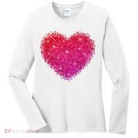 Valentines Day Love Heart Cute Romantic Gift Women's Long Sleeve Shirt thumb 0