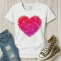Valentines Day Love Heart Cute Romantic Gift Women's T-Shirt thumb 3