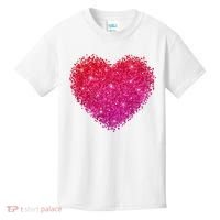 Valentines Day Love Heart Cute Romantic Gift Kids T-Shirt thumb 0