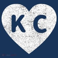 Vintage Distressed Love Kansas City KC Heart Print T-Shirt thumb 7