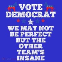 Vote Democragift Liberals Vote Blue Save Democracy Gift Visor thumb 3