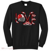 Valentines Day Love Ice Hockey Sweatshirt thumb 0