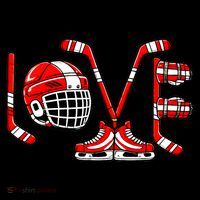Valentines Day Love Ice Hockey Coffee Mug thumb 5