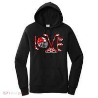 Valentines Day Love Ice Hockey Women's Hoodie thumb 0