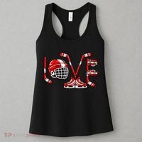 Valentines Day Love Ice Hockey Women's Tank Top thumb 3