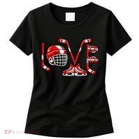 Valentines Day Love Ice Hockey Women's T-Shirt thumb 0