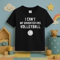 Volleyball Dad Men I Cant My Daughter Has Volleyball Mom Toddler T-Shirt thumb 3