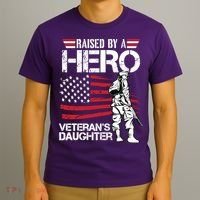 Veteran Daughter Month Of The Military Child Army T-Shirt thumb 3