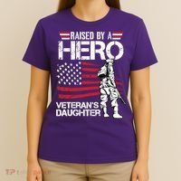 Veteran Daughter Month Of The Military Child Army T-Shirt thumb 4
