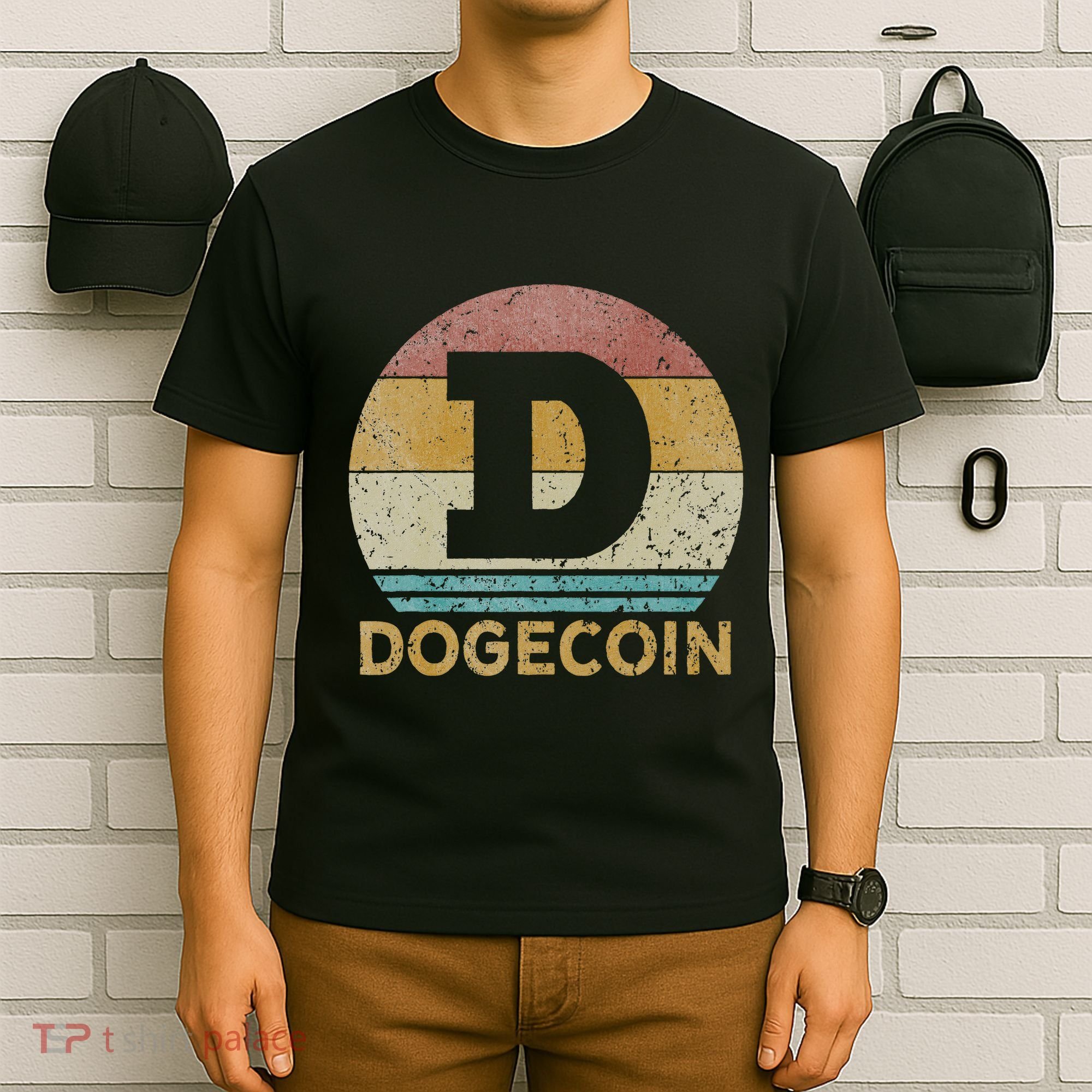 Vintage Dogecoin Miner Dogecoin T-Shirt