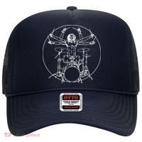 Vitruvian Drummer Music Funny Hat thumb 0
