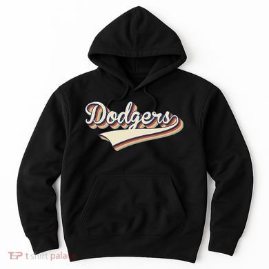 Vintage Dodgers Name Throwback Retro Apparel Gift Hoodie